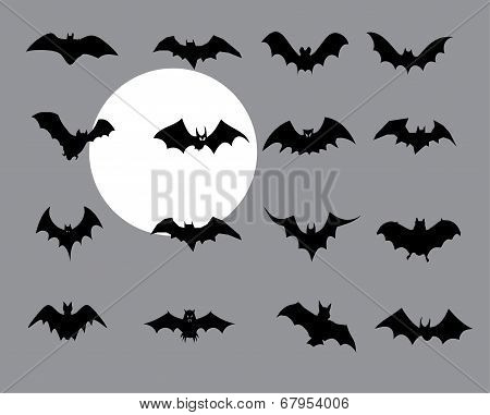 Bats Halloween Collection