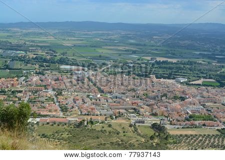 View from Montgri castle