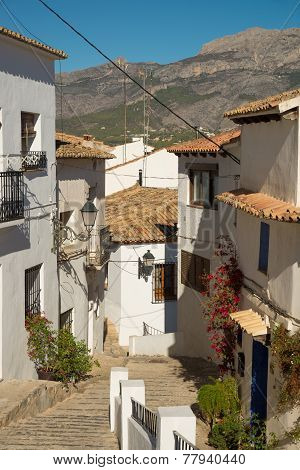 Altea Old Town Street