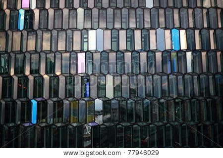 Harpa Cube Glass, Reykjavik, Iceland