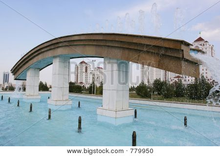 fontana nel parco
