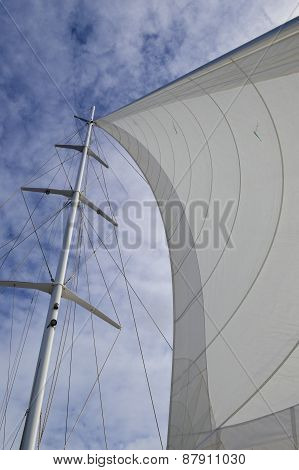 Main Sail In The Wind