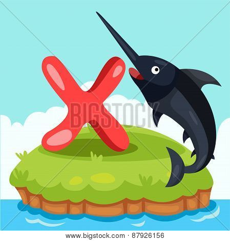 Illustrator of Letter 'X is for Xiphias'