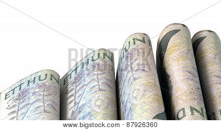 Wads Of Notes Pile Light