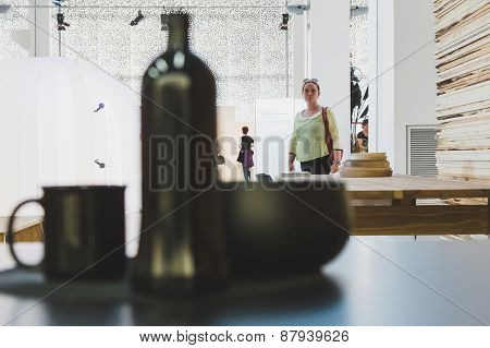 Tableware At Fuorisalone 2015 At Ventura Lambrate Space In Milan, Italy