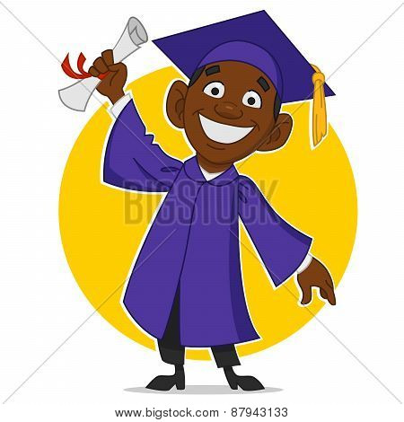 Happy graduate