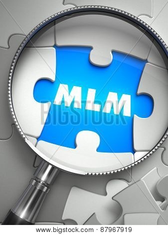 MLM - Missing Puzzle Piece through Magnifier.