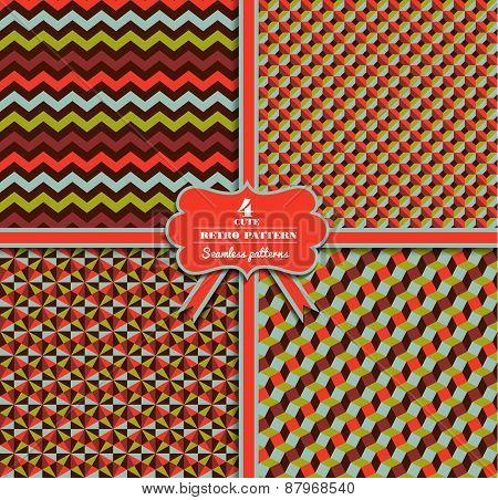 Seamless geometric pattern