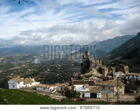 Ancient Castle On The Rock, La Iruela, Andalusia, Spain