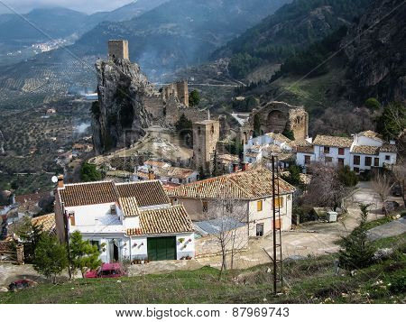 Ancient Castle On The Rock, La Iruela, Andalusia, Spain
