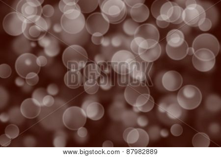 dark brown circle shape boke background