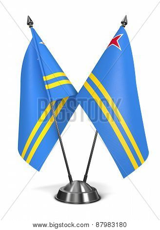 Aruba - Miniature Flags.