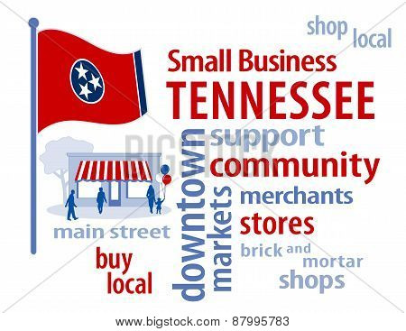 Tennessee Flag, Small Business