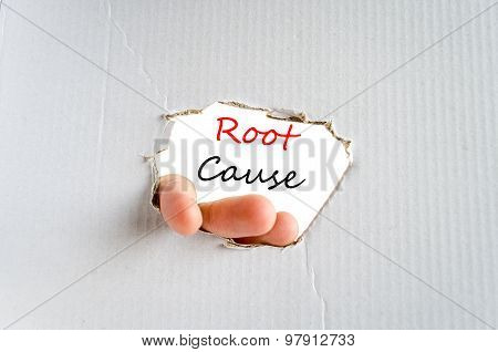Root Cause Text Concept
