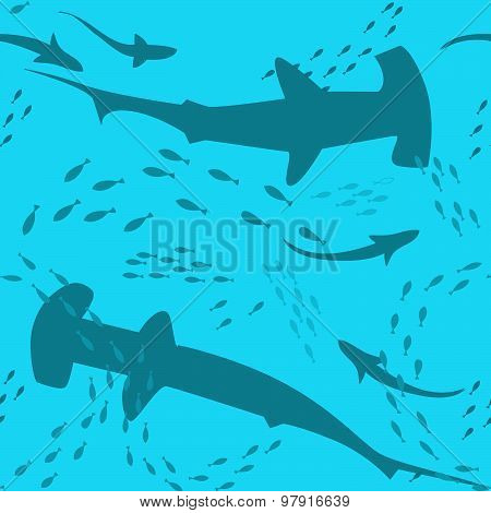 Seamless Underwater Pattern