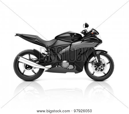 Brandless Motorcycle Motorbike Vehicle Concept