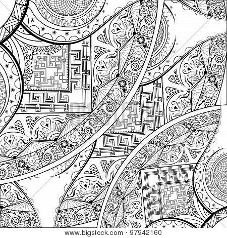Oriental background.