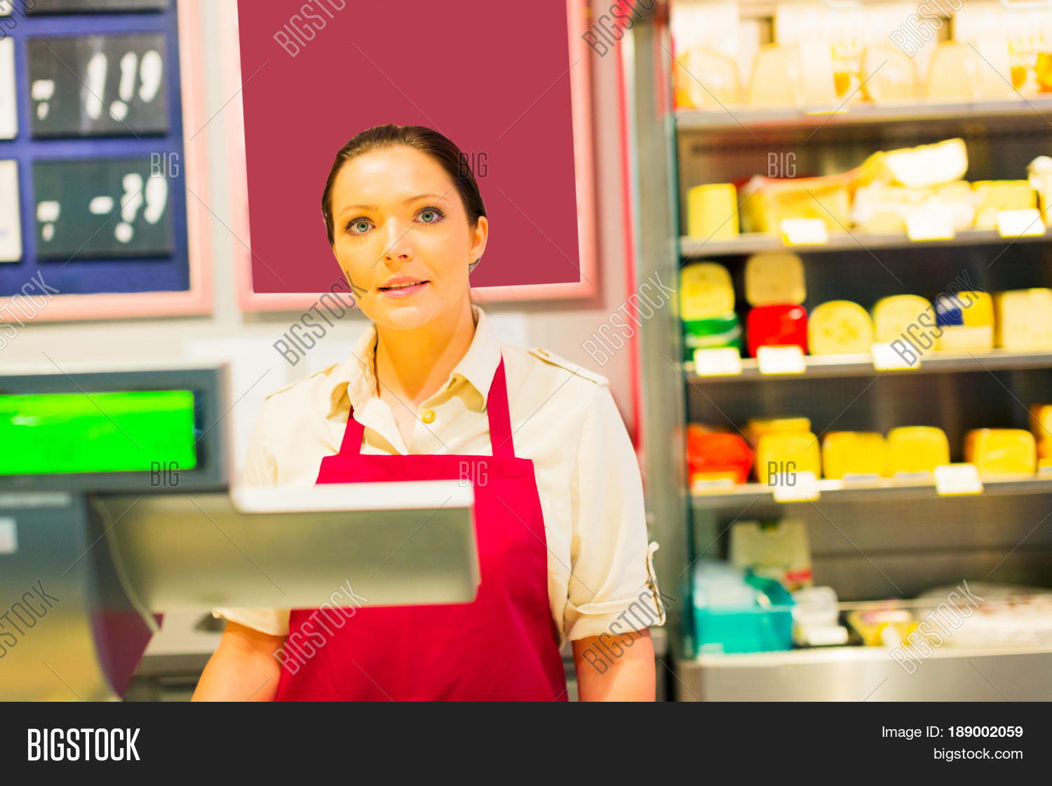 Sales Clerk Dairy Image & Photo (Free Trial) Bigstock