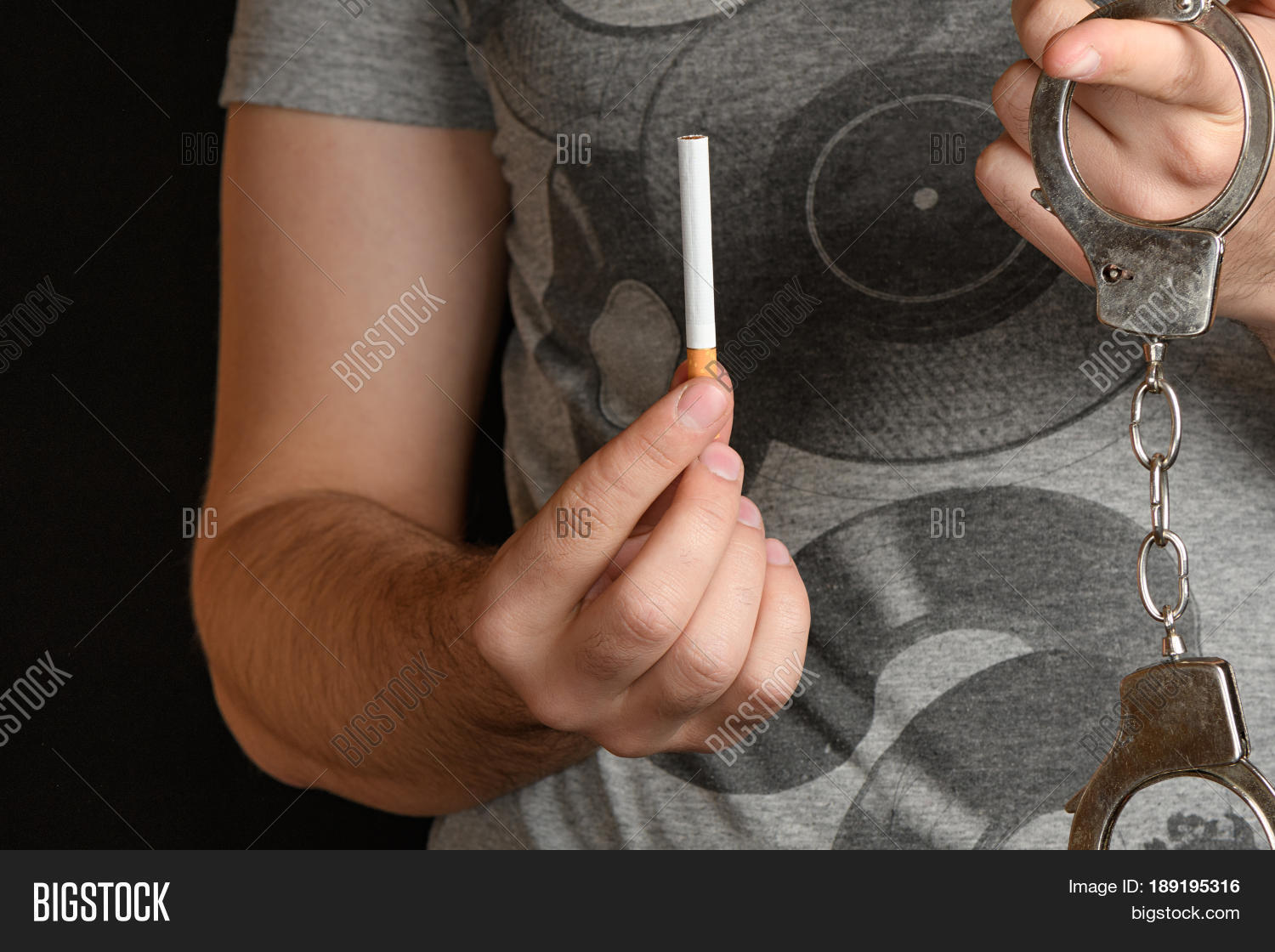 Man Holds Cigarette Image & Photo (Free Trial) Bigstock