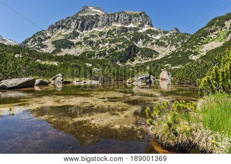Landscape of Dzhangal peak and Banski lakes, Pirin Mountain, Bulgaria