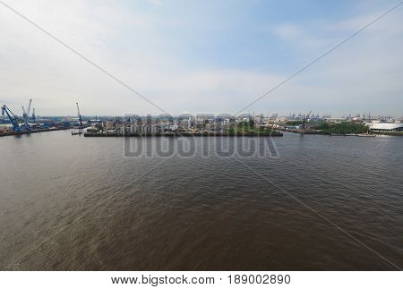 Port Of Hamburg In Hamburg