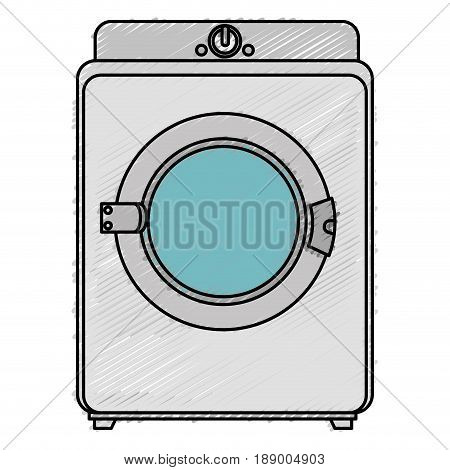 washer machine isolated icon vector illustration design