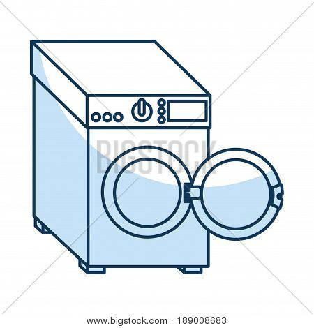washer machine isolated icon vector illustration design