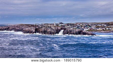 Port-aux-basques Nl Town In Atlantic Canada