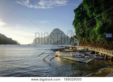 Tropical Sea In Palawan, Philippines