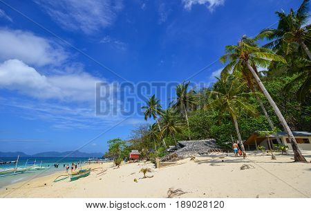 Tropical Sea In Palawan, Philippines