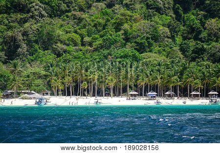 Tropical Sea In Palawan, Philippines