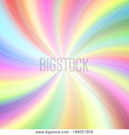 Vivid joyful gaily transparent colorful rainbow figure background