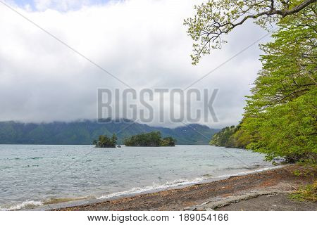 Landscape Of Lake Towada In Aomori, Japan