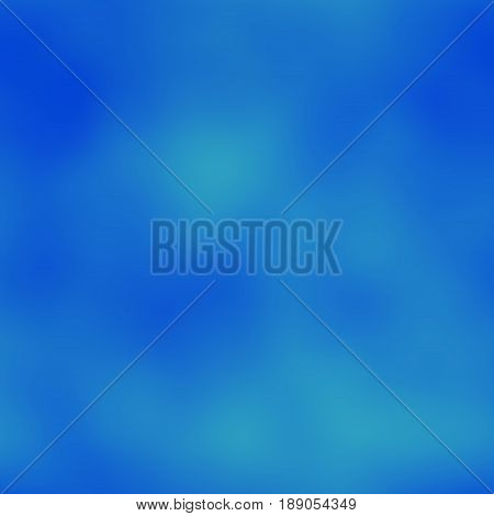 Simple bright blue cloudy aquatic space background
