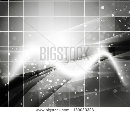 Shiny wave, magic light efffect abstract background