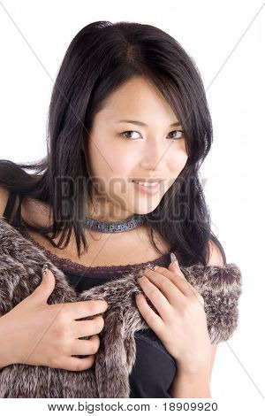 Smukke asiatiske pige
