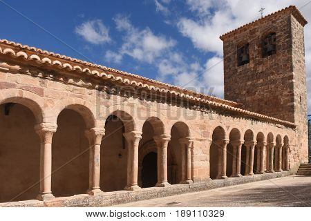 Romanesque Church Of San Salvador De Carabias, Siguenza,guadalajara Province,castilla-la Mancha,spai