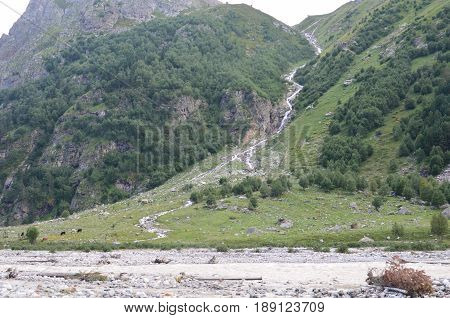 In The Foothills Of Mount Elbrus