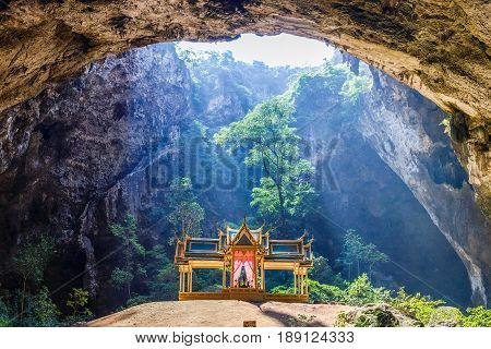 Phraya Nakhon Cave. Khao Sam Roi Yot National Park in Thailand