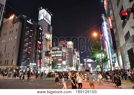 Color Of Shinjuku In Tokyo, Japan.