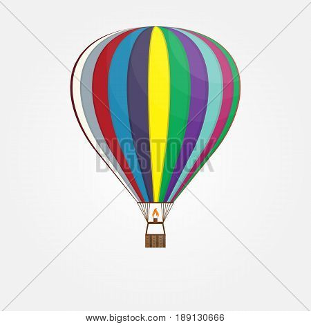 air balloon illustration - vector eps 10