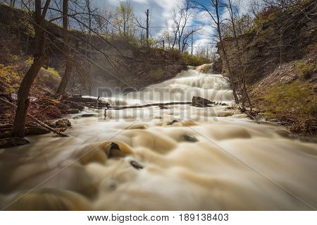 Upper Beamer Falls during the sping run off.