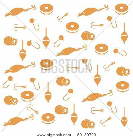 Interesting Pattern With Different Tools For Fishing