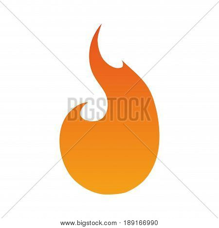 Fire burn flamme icon vector illustration graphic design
