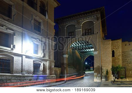 Puerta Alta In Medieval Town Of Daroca, Zaragoza Province, Aragon,spain