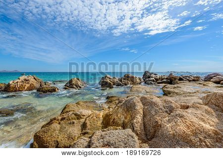Playa El Chileno Beach, Cabo San Lucas, Mexico.