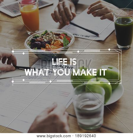 Stay Healthy Body Care Living Lifestyle Nutrious Food