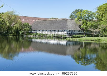 Museum at Egeskov Park in Fyn Denmark