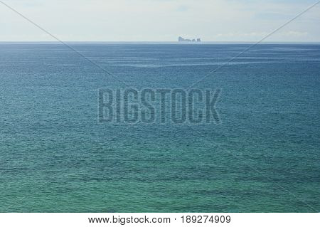 Horizon and a lovely view in Thailand