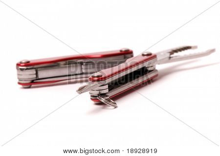 รูปภาพของ multi-tool (แยกต่างหากบนพื้นสีขาว)